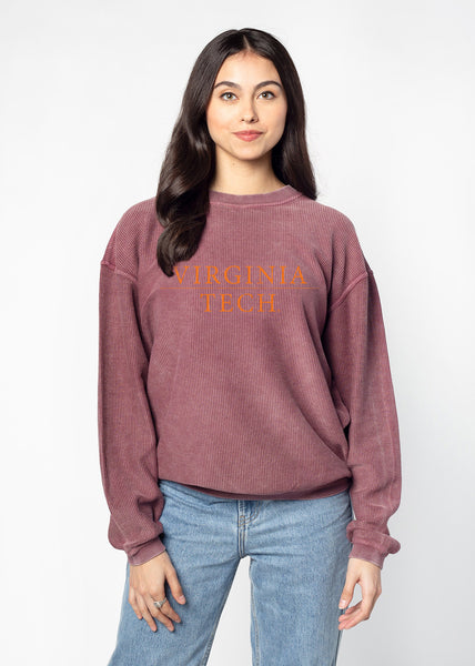 chicka d The Original Corded Crew Virginia Tech Hokies in Maroon S