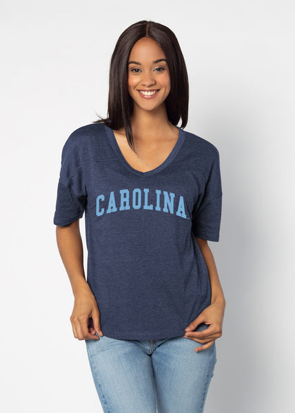 chicka d V-Happy Jersey North Carolina Tar Heels in Navy S