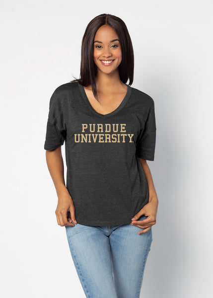 chicka d V-Happy Jersey Purdue Boilermakers in Black S