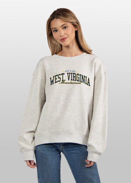 chicka d West Virginia Mountaineers Old School Crew S