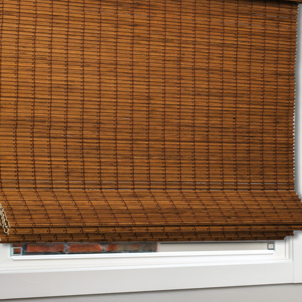 Chicology Custom Bamboo Shades – Blackout Frost