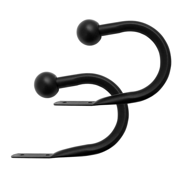 Chicology Curtain Holdbacks – Steel Construction 2-Pack