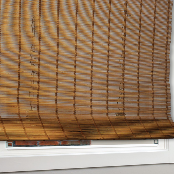 Chicology Custom Bamboo Shades – Light Filtering Butternut