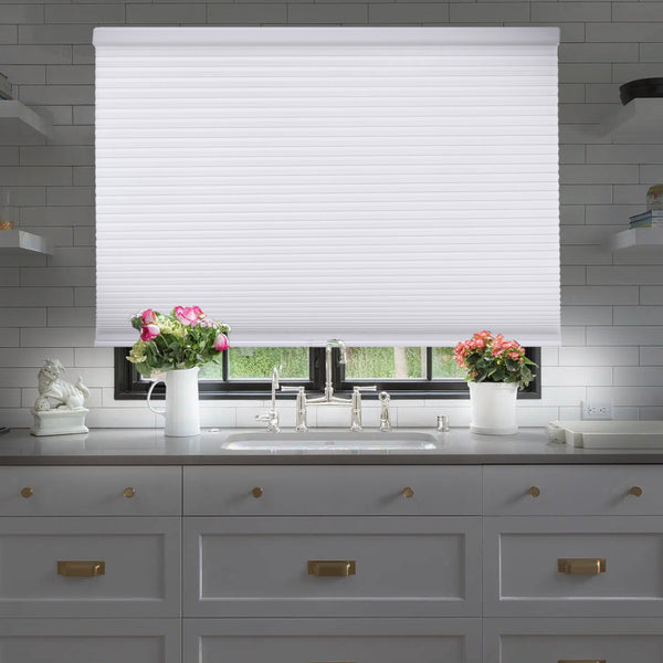 Chicology Custom Cellular Shades - Blackout Evening Collection