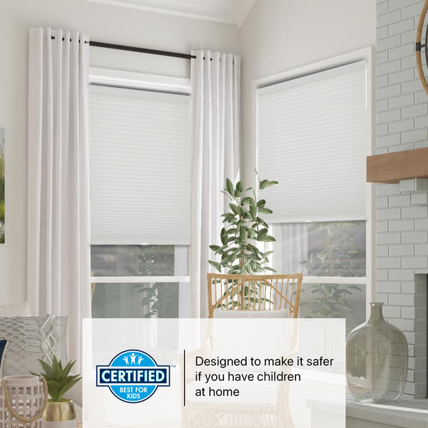 Chicology Custom Cellular Shades - Blackout Evening Collection