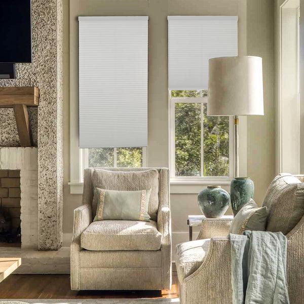 Chicology Custom Cellular Shades - Blackout Evening Collection