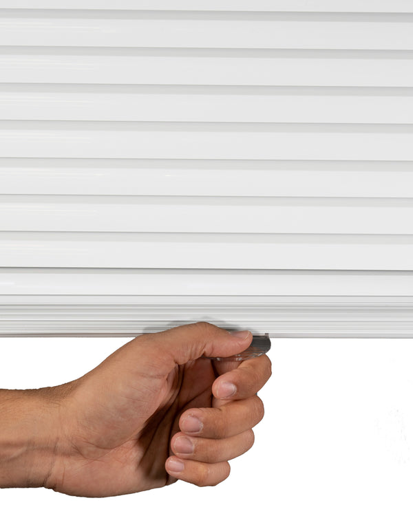 Chicology Custom Mini Blinds – Room Darkening 1" Slats Aluminum