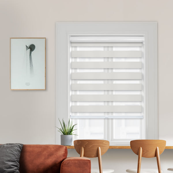 Chicology Custom Zebra Shades – Room Darkening Dual Layer Premium