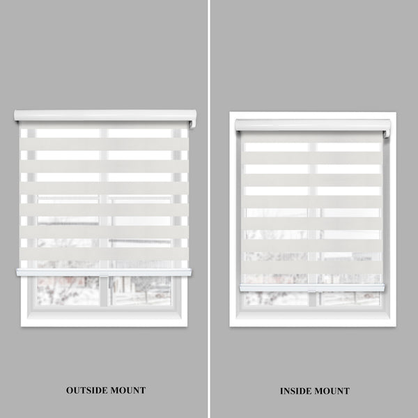 Chicology Custom Zebra Shades – Room Darkening Dual Layer Premium