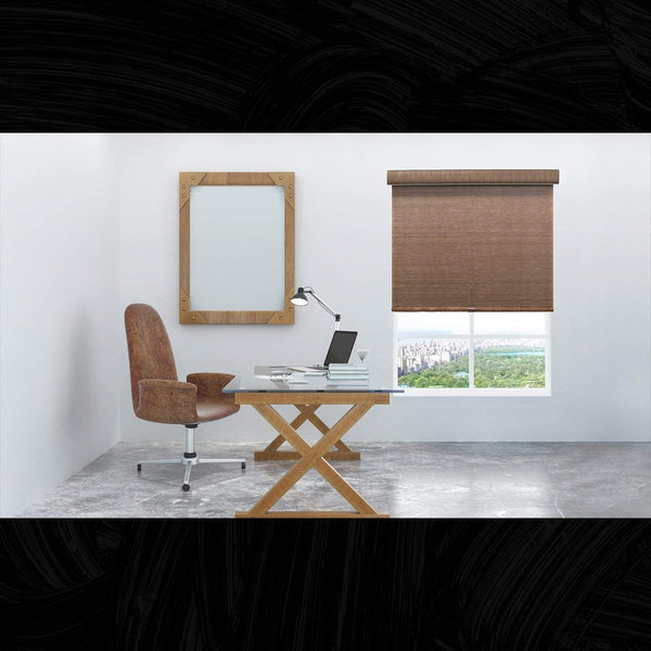 Chicology Deluxe | Cordless | Roller Shades | Felton Truffle