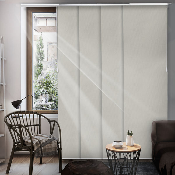 chicology Panel Track Blinds - Blackout Thermal Coated Material