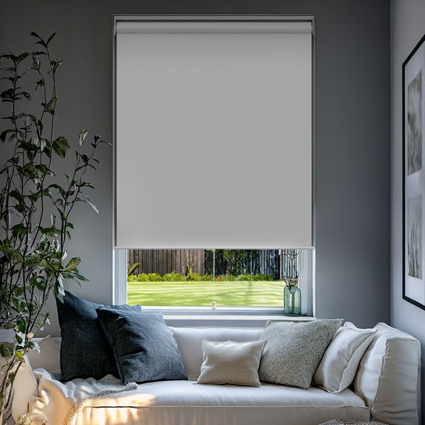 chicology Roller Shades – Blackout Thermal Backing Byssus