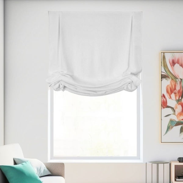 chicology Roman Shades - Light Filtering Relaxed Tulip