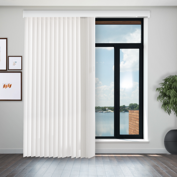 chicology Vertical Blinds – Room Darkening Commercial Grade