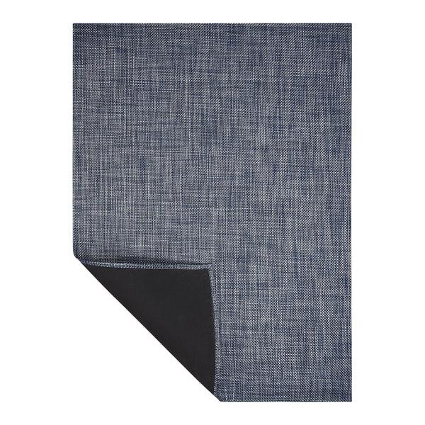 Chilewich Basketweave Rugs - Denim Woven Floor Mat Denim