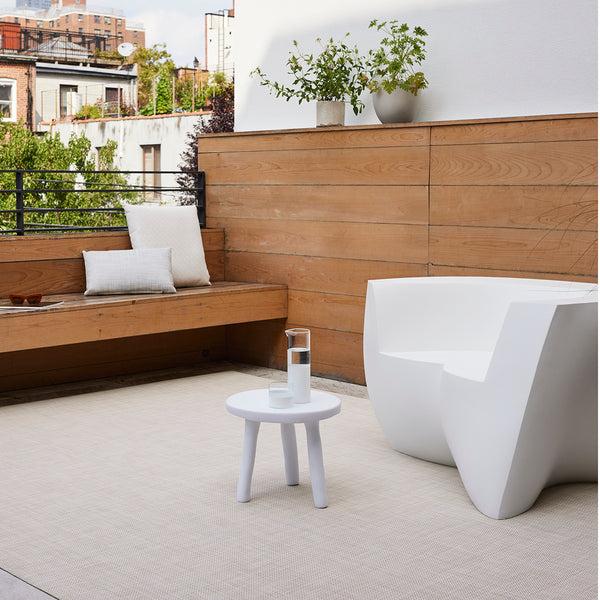 Chilewich Basketweave Rugs - Natural Woven Floor Mat Natural