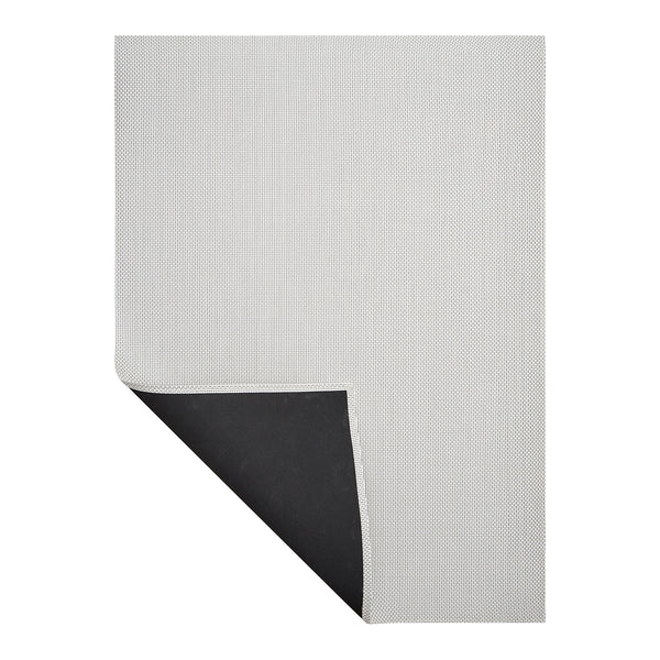 Chilewich Basketweave Rugs - White Woven Floor Mat White