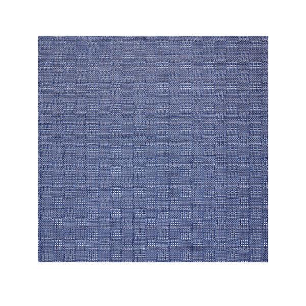 chilewich Bay Weave Table Samples Samples Blue jean