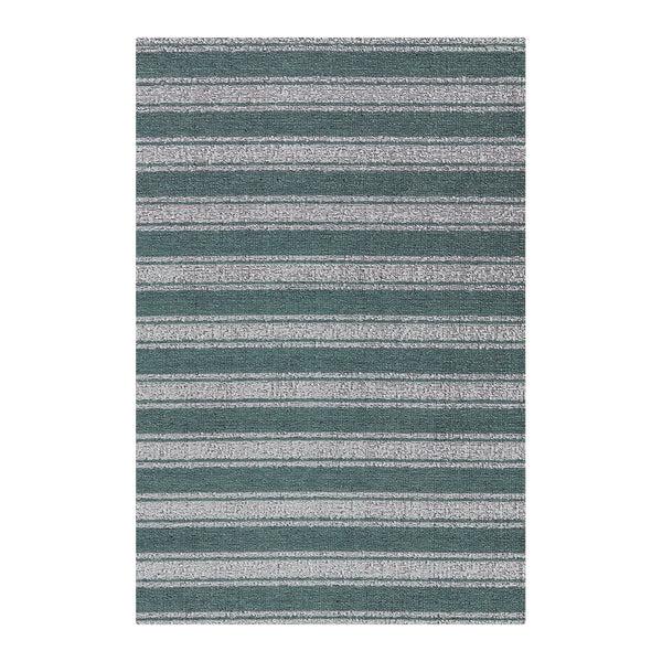 chilewich Boardwalk Stripe Shag Mats - Seaside Shag Mats Seaside