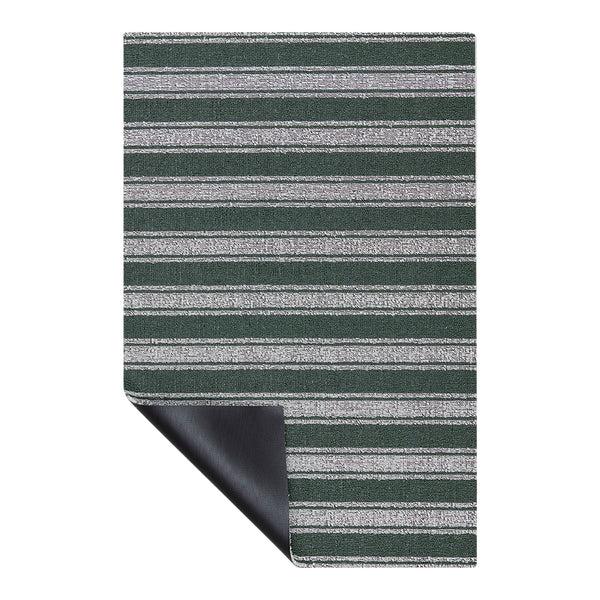 Chilewich Boardwalk Stripe Shag Mats Shag Mats Fern