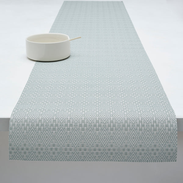 chilewich Boxwood Table Runners Table Runner Abalone