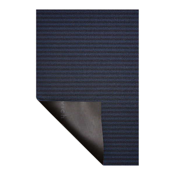 Chilewich Breton Stripe Shag Mats Shag Mats Blueberry