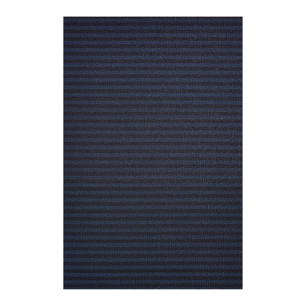 chilewich Breton Stripe Shag Mats Shag Mats Blueberry
