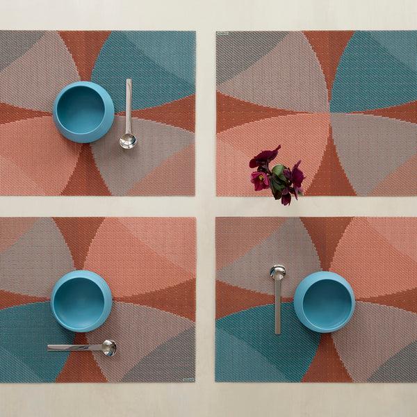 Chilewich Canopy Placemats - Raspberry Placemats Raspberry