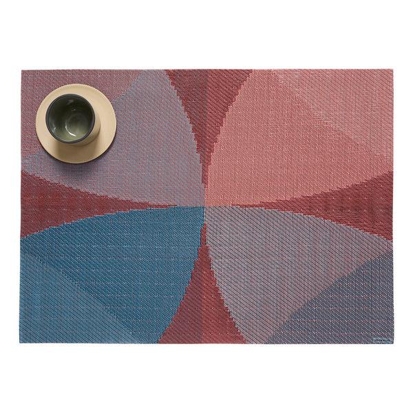 chilewich Canopy Placemats - Raspberry Placemats Raspberry