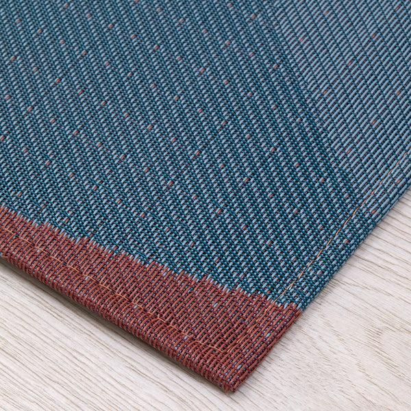 Chilewich Canopy Rugs - Raspberry Woven Floor Mat Raspberry