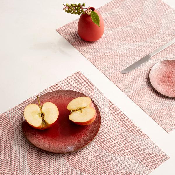 Chilewich Arc Placemats - Azalea Placemats Azalea