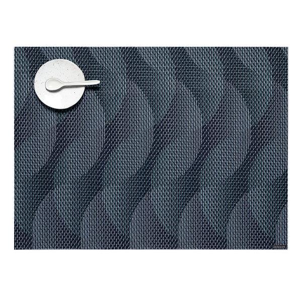 chilewich Arc Placemats - Indigo Placemats Indigo