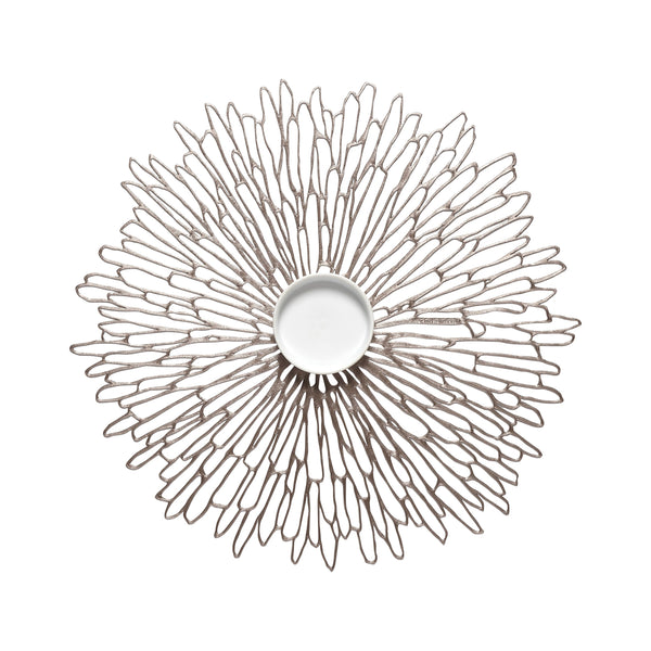 chilewich Bloom Placemats - Gunmetal Placemats