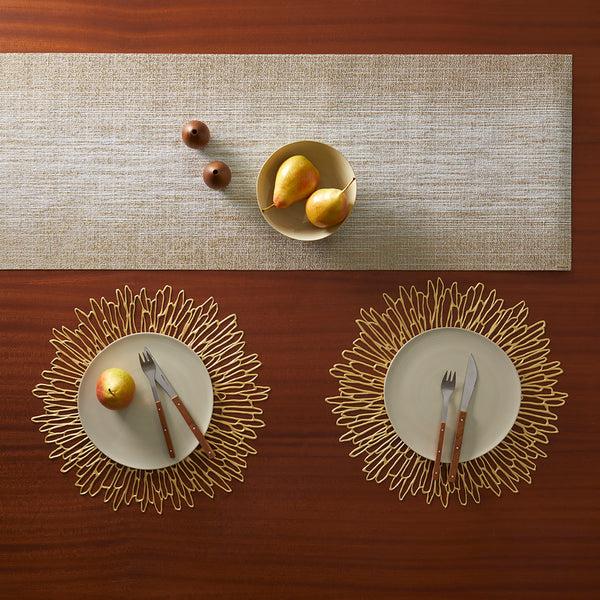 Chilewich Bloom Placemats Placemats Champagne