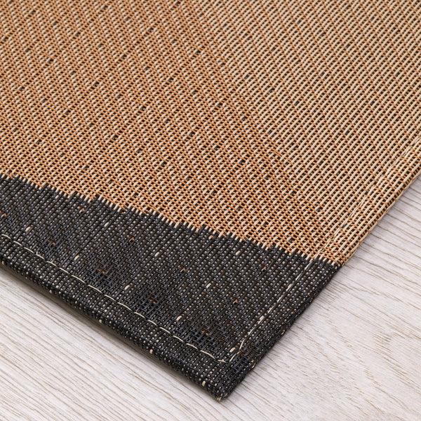 Chilewich Canopy Rugs - Honey Woven Floor Mat Honey