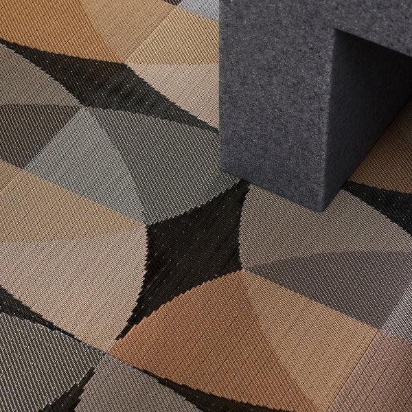 Chilewich Canopy Rugs - Honey Woven Floor Mat Honey