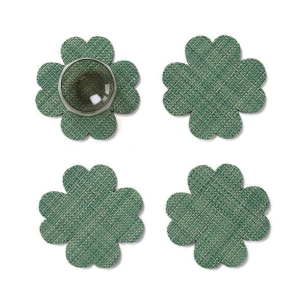 chilewich Clover Coasters - Ivy Coasters