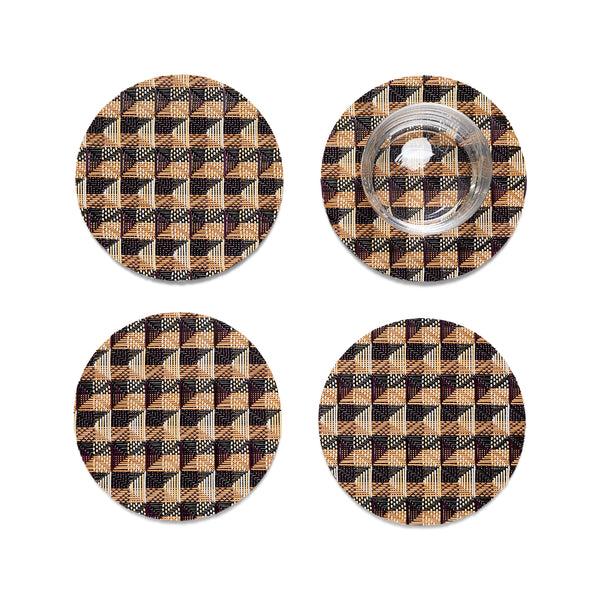 chilewich Crane Coasters - Honey Coasters