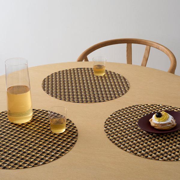 Chilewich Crane Placemats - Honey Placemats Honey