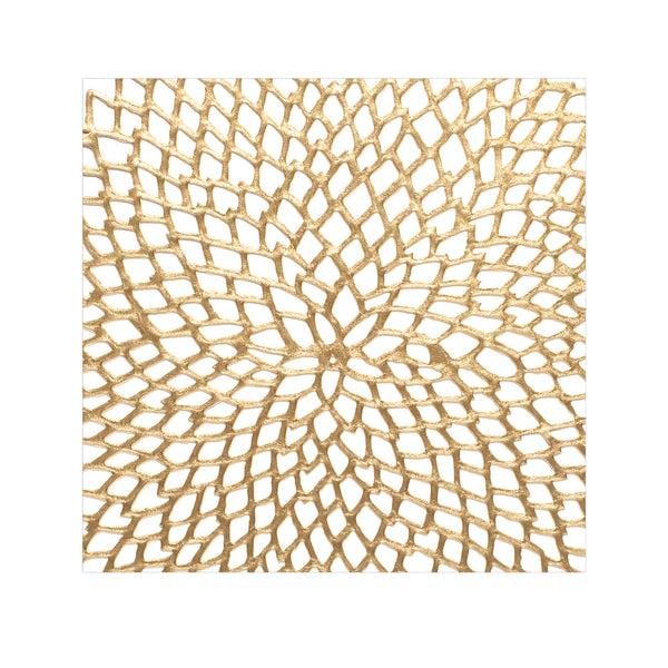 chilewich Dahlia Table Samples Samples Brass