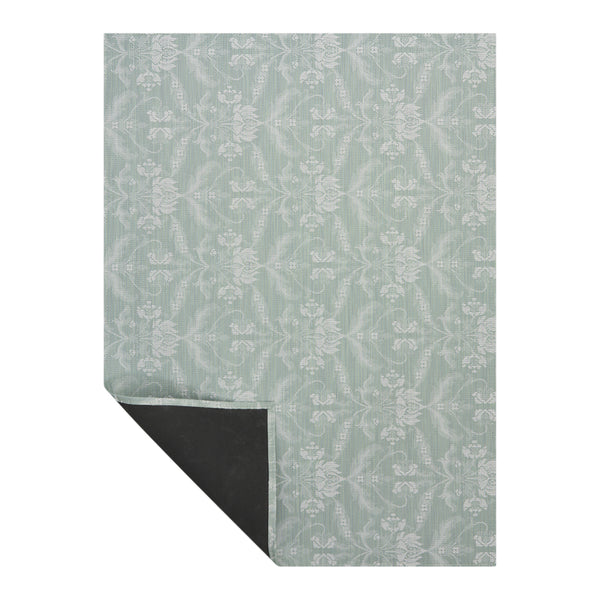 Chilewich Damask Rugs Woven Floor Mat Abalone