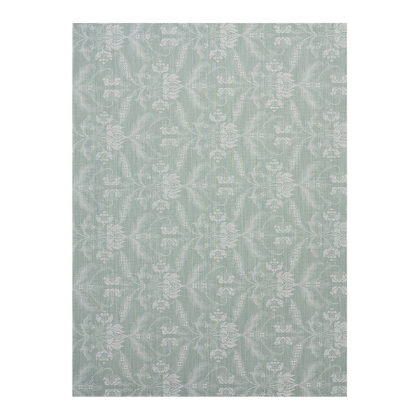 chilewich Damask Rugs Woven Floor Mat Abalone