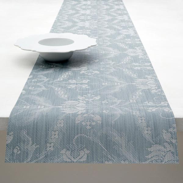 chilewich Damask Table Runners Table Runner Sea