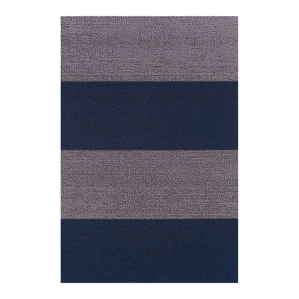 chilewich Duo Stripe Shag Mats Shag Mats Berry