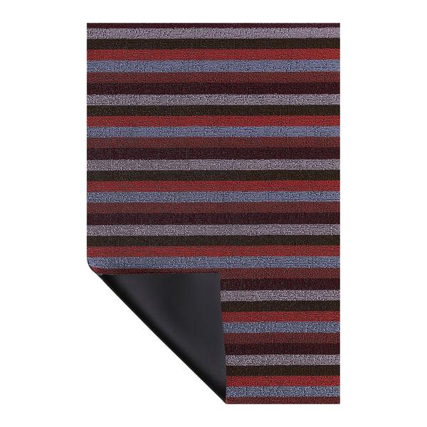 Chilewich Even Stripe Shag Mats Shag Mats Berry