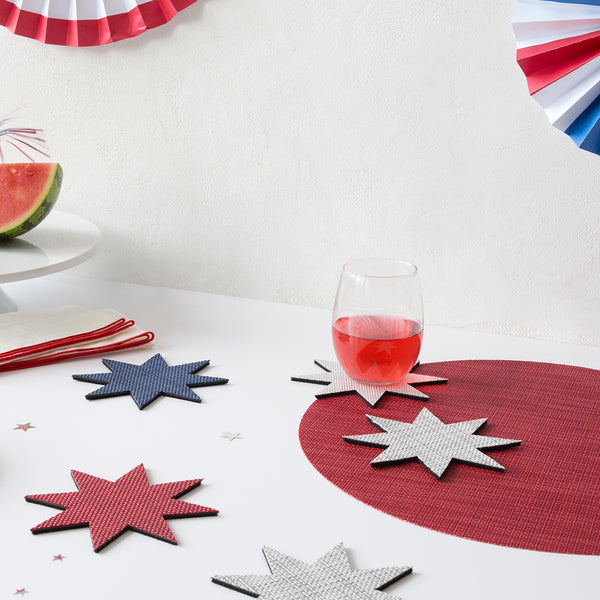 Chilewich Firecracker Coasters Coasters