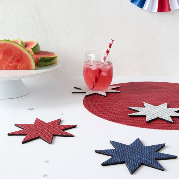 Chilewich Firecracker Coasters Coasters