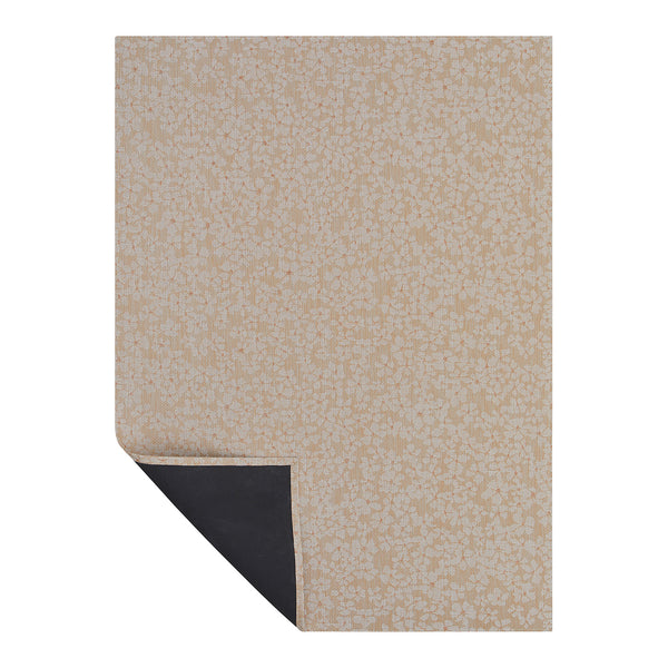 Chilewich Flora Rugs Woven Floor Mat Almond