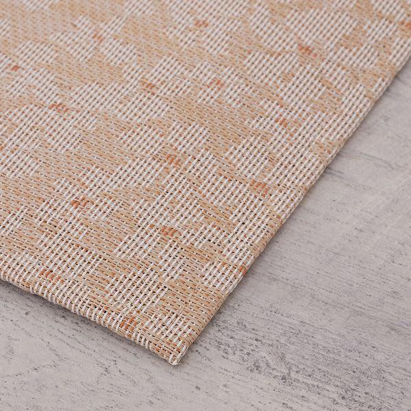 Chilewich Flora Rugs Woven Floor Mat Almond