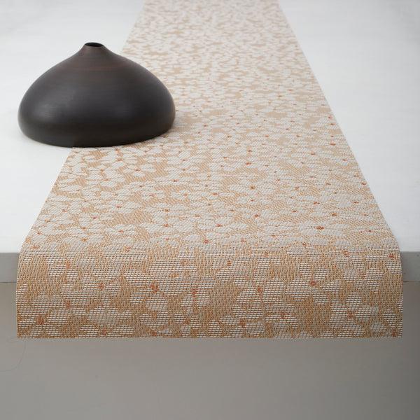 chilewich Flora Table Runners Table Runner Almond